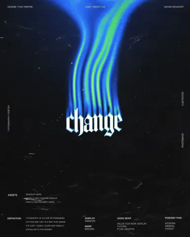 Bold Abstract Poster