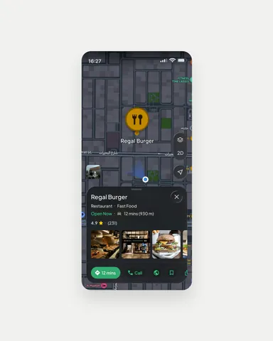 Opening a shared place